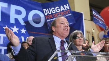 Write-in candidate advances to runoff in Detroit mayoral race