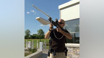 Anti-drone shoulder rifle lets police take control of UAVs with targeted radio pulses