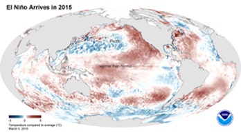 Powerful El Niño could mean fewer Atlantic hurricanes, experts say