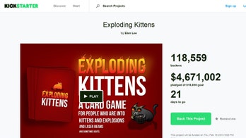 ‘Exploding Kittens’ card game breaks Kickstarter record