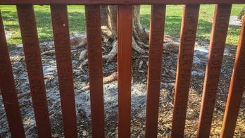 Florida school shooter Nikolas Cruz's name removed from park fence