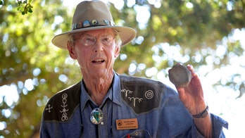 Researcher trying to identify, date dinosaur fossil found in state park outside Las Vegas