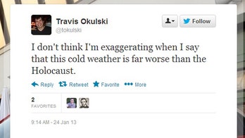 Gawker writer says cold weather is 'worse than the Holocaust'