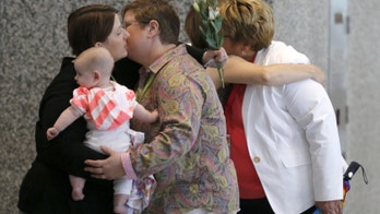 US appeals court rules gay marriage bans in Wisconsin and Indiana unconstitutional