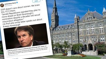 Anti-Trump Georgetown professor goes on profane tirade against Kavanaugh, GOP