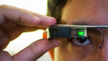 Google patents version of Glass that affixes a monocle to the end of a flexible headband