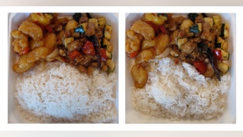 Trimming super-size with half-orders, plate colors