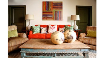 Bargello patterns embroider eye-catching looks for rooms