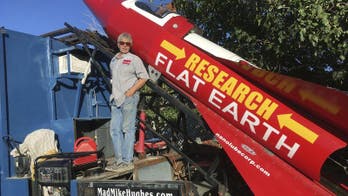 Rocket launch will prove Earth is flat, California man says