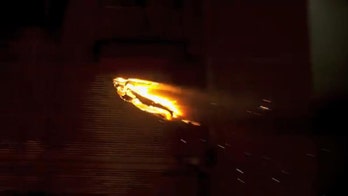 Wacky 'human torch drone' lights up the night sky in 'Fantastic Four' PR stunt