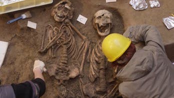 Ancient skeletons dug up at Florence's Uffizi