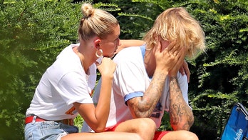 Justin Bieber comforted by Hailey Baldwin while crying during bike ride