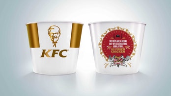 KFC releases 'embellished' bucket for royal wedding