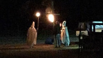 Oklahoma mayor apologizes after husband dresses up as KKK member in Halloween 'prank'