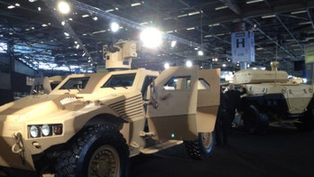 Land warfare vehicles make big Paris debut