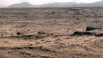 A fossil? A monolith? Jimmy Hoffa? Mars rover finds ... something