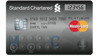 MasterCard launches new credit card with LCD screen, keyboard