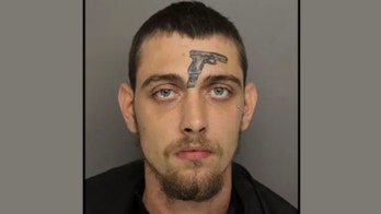 Man with gun face tattoo arrested for unlawful possession of a firearm