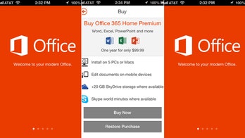 Microsoft Office now available for iPhone, not iPad