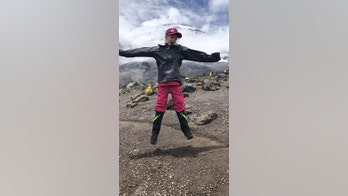 Seven-year-old girl hikes Mount Kilimanjaro in honor of late dad, breaks record