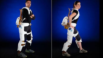 NASA's ironman exoskeleton for astronauts, paraplegics