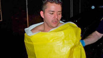 Oregon police: Naked man arrested after breaking into homes, drinking booze, using hot tub