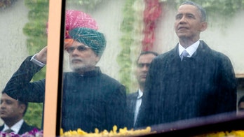 Obama becomes first US president to take in India's Republic Day parade