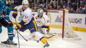 Predators fall again in San Jose, trail Sharks 2-0