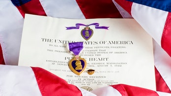 Trump commemorates Purple Heart Day