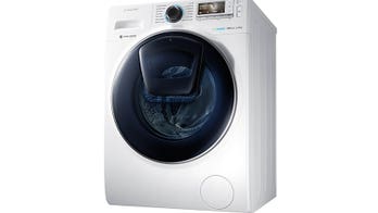 Want to add more clothes to a laundry load? Samsung's AddWash has a door for that