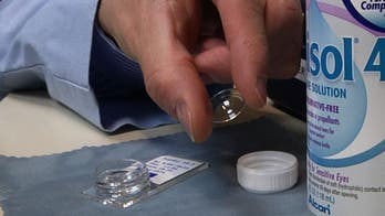 Extreme dry eyes can be treated with new, bigger contact lenses