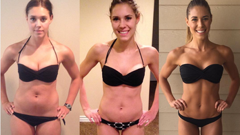 Fitness blogger's before-and-after pic showing weight gain goes viral