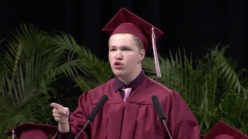 Teen with autism delivers moving graduation speech