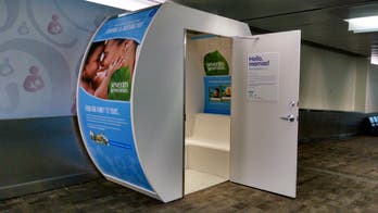 Breast-feeding pods installed in New York-area airports