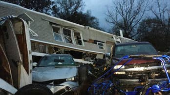 2 hurt when tornado hits rural Georgia, destroys mobile home, assistant fire chief says