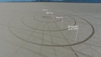 Stunning 7-mile scale model of the solar system created in Nevada