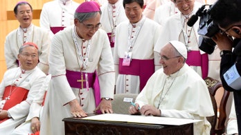 North Korea says rocket tests not connected to South Korea Pope visit