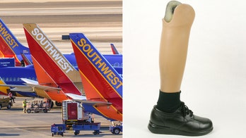 Passenger claims Southwest Airlines lost her mother's prosthetic foot