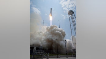 Space station shipment takes food, stink-free gym outfits, to astronauts