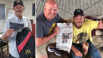 Homeless man starts McDonald's job with Florida officer's help