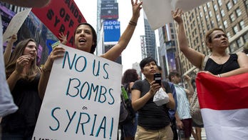 Possibility of US strike in Syria sparks global protests