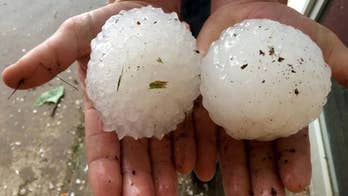 Twisters reported as part of severe Texas storm system that brings damage to buildings, hail