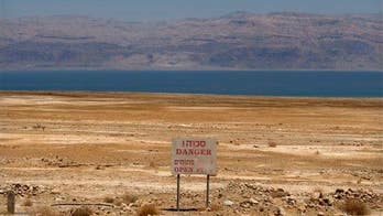 Thousands of sinkholes surround the dying Dead Sea