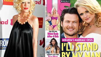 Tori Spelling drops 45 pounds after giving birth