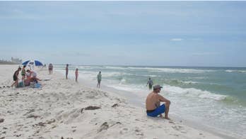 Summer beach fun in Pensacola, Florida