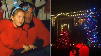 Neighbor surprises NJ girl battling inoperable tumor with Christmas lights
