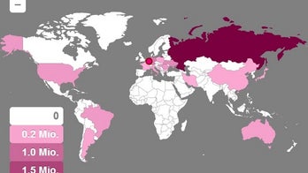 Website shows cyberattacks as they happen