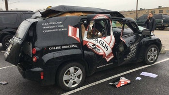 Body spray, lit cigarette make car explode, police say