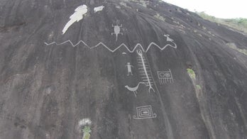 100-foot snake revealed in incredible ancient rock art