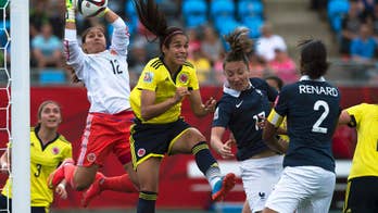 Colombia stuns No. 3 France 2-0 behind goals from Andrade, Usme in Women's World Cup